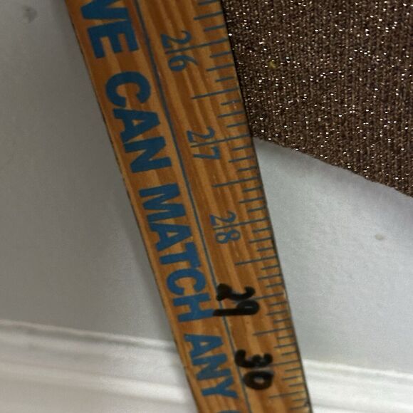 New Jcrew Crossover Gold-Flecked Jumpsuit Romper Overall Brown Size Large - Picture 8 of 11